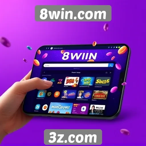 Experiência do usuário no 8win.com em dispositivos móveis