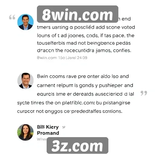 Opiniões dos usuários sobre o 8win.com