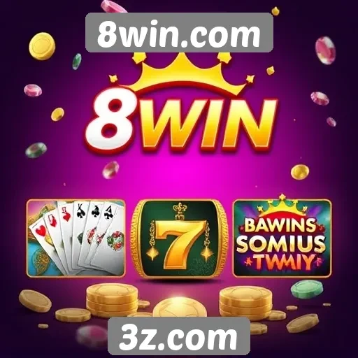 8win.com oferece variedade de jogos de cassino